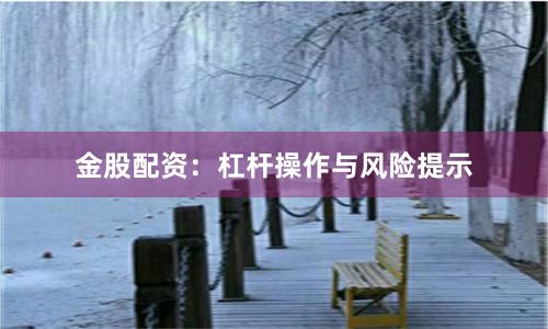 金股配资：杠杆操作与风险提示