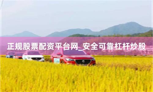 正规股票配资平台网_安全可靠杠杆炒股